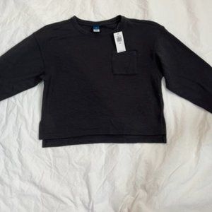 Cropped Girl's Old Navy Sweatshirt